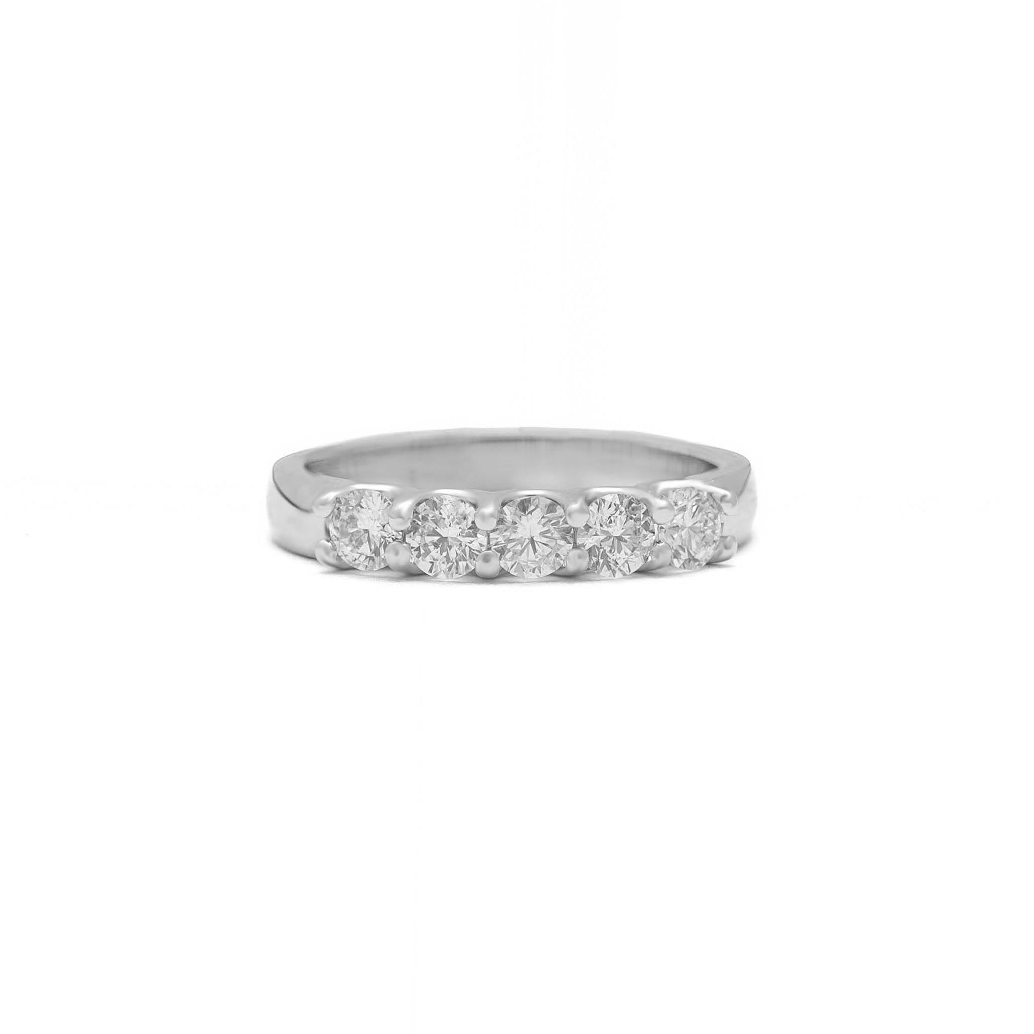 5 Stone Diamond Ring, 32 Pointers